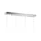 Jonathan Y Orion 29" Adjustable Modern Integrated 4-Light Linear LED Metal Pendant, Chrome JYL7034A - alternate 7