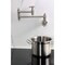 Kingston Brass Wall Mount Pot Filler Faucet, Brushed Nickel KS3108CG - alternate 4