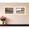 Homeroots Set Of Two The Spring House 1 White Framed Print Wall Art, 2PK 406168 - alternate 3