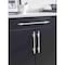 Amerock Urbanite 5-1/16 in 128 mm Center-to-Center Polished Chrome/Satin Nickel Cabinet Pull BP77812826G10 - alternate 2