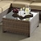 Crosley Bradenton Wicker Outdoor Sectional Coffee Table CO7207-WB - alternate 3