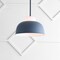 Jonathan Y Simon 12" Adjustable Metal/Glass LED Pendant, Gray JYL9064A - alternate 8