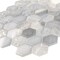 Apollo Tile Verre 11.7 in. x 11.8 in. Matte Grey Glass Mosaic Wall and Floor Tile 9.6 sq ft/case - 10 pack SEA88HX01GRA - alternate 4