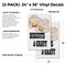 Signmission Biscuits & Gravy, Vinyl Decals Only 24 Inch x 36 Inch, Vinyl Decal, 2PK DSB-2436-2PACK-Biscuits & Gravy - alternate 2