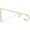 National Hardware 9'' Brass Steel Hanging Plant Bracket N274-555 - alternate 1