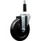 Service Caster 5'' Soft Rubber Wheel Swivel 1-5/8'' Expanding Stem Caster SCC-EX20S514-SRS-158 - alternate 1
