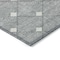 Homeroots 9' X 12' Gray And Ivory Geometric Washable Indoor Outdoor Area Rug 594711 - alternate 4