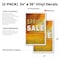 Signmission Spring Sale, Vinyl Decals Only 24 Inch x 36 Inch, Vinyl Decal, 2PK DSB-2436-2PACK-Spring Sale - alternate 2