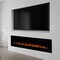 Northwest 72in Wall Mounted Electric Fireplace with Bluetooth Speakers and Remote to Adjust LED Flames 80-BEF-72B - alternate 6