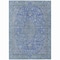 Homeroots 8' X 10' Blue And Gray Medallion Washable Indoor Outdoor Area Rug 616265 - alternate 4