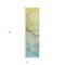 Homeroots 8' Runner Green Abstract Washable Non Skid Indoor Outdoor Runner Rug 559803 - alternate 4
