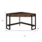 Homeroots 42" Brown and Black Corner Computer Desk 355735 - alternate 3