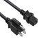 Sanoxy 2 PACK  5ft 18 AWG Universal Power Cord IEC320 C13 to NEMA 5-15P SNX-CBL-LDR-PW101-1205 - alternate 1