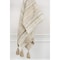 Homeroots Beige Woven 100% Poly Pet Throw Blanket 519084 - alternate 1