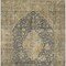 Homeroots 9' X 12' Charcoal And Beige Medallion Washable Indoor Outdoor Area Rug 616464 - alternate 6