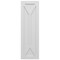Ekena Millwork True Fit PVC San Carlos Mission Style Fixed Mount Shutters, White, 12W x 26H, PR TFP001SC12X026WH - alternate 8