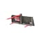 Greywolf Bale Spear Attachment for Skid Steer Loaders, Gray/Red Powder Coat 1072 - alternate 1