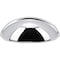 Designperfect 3'' Center-to-Center Cup Pull, Polished Chrome DPA-C632PC - alternate 1