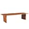 Homeroots 73" Brown Solid Wood Dining Bench 522087 - alternate 6
