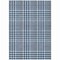 Homeroots 8' X 10' Navy Blue Ivory And Brown Plaid Washable Indoor Outdoor Area Rug 601491 - alternate 6