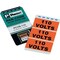 Panduit Voltage Marker Book, Vinyl, '480 VOLTS',  PCVB-480Y - alternate 1