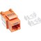 Intellinet Network Solutions CAT6 ORANGE KEYSTONE JACK UTP 210775 - alternate 5