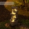 Gardenised Water Fountain with LED Light for Indoor and Outdoor Accent with Soothing Waterfall Sound QI004812 - alternate 3