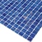 Apollo Tile Celestial 12 in. x 12 in. Glossy Azure Blue Glass Mosaic Wall and Floor Tile 20 sq. ft./case, 20PK APLST88BL537A - alternate 6