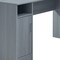 Homeroots 60" Gray Wood L Shape Computer Desk With Two Drawers 723778 - alternate 4