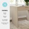 Martha Stewart Kayden Home Office Modular Single-Drawer Desk in Light Natural w/Brushed Gold Hardware NAN-FY-23042-TB-LNT-GLD-MS - alternate 4