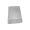Homeroots 50" X 67" Light Gray And Cream Cotton Blend Woven Plaid Throw Blanket with Fringe 632906 - alternate 1