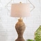 Jonathan Y Elicia 31" 1-Light Coastal Cottage Water Hyacinth Weave LED Table Lamp, Natural JYL1015A - alternate 8