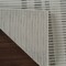 Homeroots 6' X 9' Cream and Beige Striped Distressed Indoor Outdoor Area Rug 558804 - alternate 6