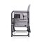 Picnic Time Family Of Brands Sports Chair, Gray with Black Accents 809-00-105-000-0 - alternate 3
