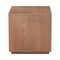 Homeroots 16" Walnut Wood One Drawer Nightstand 668517 - alternate 4