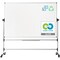 Mastervision Dry Erase Board, Melamine, 71 in, 26 1/4 in, Aluminum Frame, White, Matte RQR0521 - alternate 1