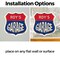 Signmission Roy's Garage, 4 inch X 4 inch, Vinyl Decal, 2PK SHI-D-2PACK-4-383-ROY - alternate 3