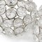 Homeroots Set of Two Silver And Clear Faux Crystal And Metal Orb Decorative Tabletop Sculptures, 2PK 373743 - alternate 2