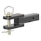 Curt Ball Mount, 1 in Dia Hitch Ball, Steel Hitch Ball, Gloss Black Powder-Coated 45821 - alternate 1