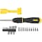 Stanley Phillips, Robertson Square Recess, Slotted, Torx(R) Bit 10 1/2 in, Drive Size: 1/4 in 62-574 - alternate 1