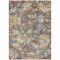 Homeroots 5' X 8' Gold Blue And Brown Floral Washable Indoor Outdoor Area Rug 604151 - alternate 6