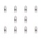 Bulbrite Halogen Dimmable 24V T3 Mini Bulbs, GY6.35 Bi-Pin Base, 50Ws, 2900K, 10PK 860792 - alternate 1
