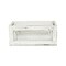 Homeroots Set of Two White Solid Wood Crate, 2PK 399668 - alternate 2