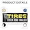 Signmission Tires Truck and Trailer, 24 Inch x 72 Inch, Vinyl Banner B-72-30895 - alternate 4