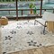 Homeroots 8' X 10' Cream And Gray Floral Distressed Indoor Outdoor Area Rug 558735 - alternate 5