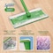 Swiffer Sweeper TRAP + LOCK Wet Mop Cloth, 8 x 10, White, Lavender Scent, 38PK 00743 - alternate 9