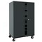 Sandusky Lee Solid Door Storage Cabinet, 46 in W, 78 in H, 24 in D, Black TA4R462472-09 - alternate 1