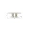 Homeroots 94" Beige Marble Double Pedestal Base Oval Dining Table 718901 - alternate 3