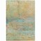 Homeroots 8' X 10' Wheat Sky Blue And Beige Abstract Washable Indoor Outdoor Area Rug 631464 - alternate 3