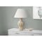 Monarch Specialties Lighting, 28"h, Table Lamp, Beige Resin, Ivory / Cream Shade, Contemporary, Modern I 9934 - alternate 2